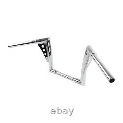 Guidon Ape Hanger de 10 pouces pour Harley Sportster Softail Dyna