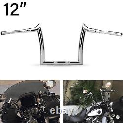 Guidon Ape Hanger de 12 pouces pour moto, adapté au Harley Road Glide FLTRX