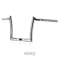 Guidon Ape Hanger de 12 pouces pour moto, adapté au Harley Road Glide FLTRX