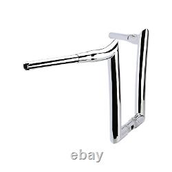 Guidon Ape Hanger de 12 pouces pour moto, adapté au Harley Road Glide FLTRX