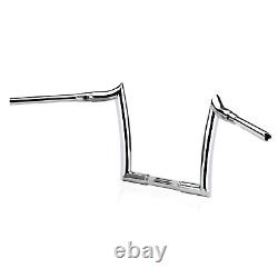 Guidon Ape Hanger de 12 pouces pour moto, adapté au Harley Road Glide FLTRX