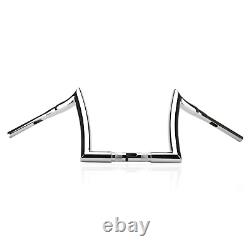 Guidon Ape Hanger de 12 pouces pour moto, adapté au Harley Road Glide FLTRX