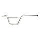 Guidon Burly Scrambler Bar, Cross Handlebars 1, Chrome, Pour Harley Davidson