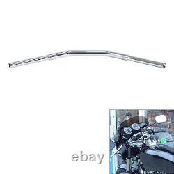 Guidon Chrome 1-1/4 1.25'' Adapté pour les modèles Harley Softail Dyna TBW