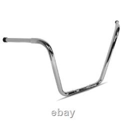 Guidon Fat Ape Classic 18 pour Harley Heritage Softail Classic/ 114 chrome