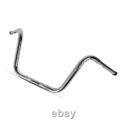 Guidon Fat Ape Hanger Classic 12 pour Harley Dyna Switchback chrome