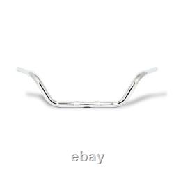 Guidon Fatbar Chrome de style Fatboy pour Harley Davidson Buffalo 1 1/4 Tardifs