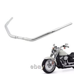 Guidon chromé de 3 1/2 pouces adapté pour Harley Sportster XL Road King FLHR