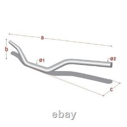 Guidon de moto Harley Davidson Touring Softail Dyna Cruiser Drag Bar 1 pouce