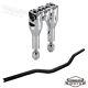 Guidon Et Rehausseur De Guidon Club Style 1-1 / 8 Pour Harley Dyna Softail Sportster