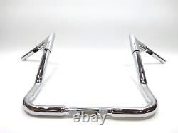 Guidons modulaires de moto Harley Batwing Demon's Cycle 16 Chrome Horns