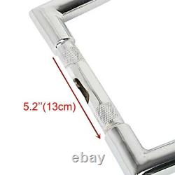 Handlebar Fat Ape Hanger Square 10 Pour Harley Heritage Softail Classic Chrome