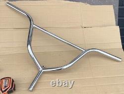 Haro Vector Vieux BMX Freestyle Chrome Guidon Bob Haro