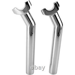 Rehausseurs de guidon Chrome 8 1/2 pour Harley-Davidson