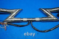 Z-bars Internal Wired Harley Fxr Sportster Dyna Softail Controls Switches 13down